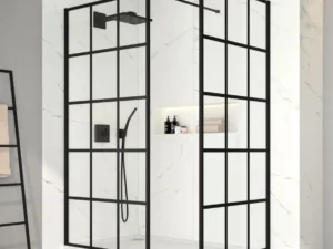 Framed Shower Wall