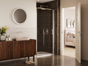 Arysto Sleek Infold Door In Recess