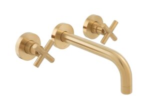 Elements Concealed Wall Mounted Basin Mixer Taps Satin