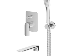 Fuse Wall Mounted Bath Shower Mixer