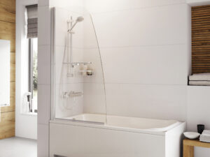 Haven 6 Angled Pivoting Bath Screen