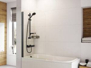 Haven 6 Curved Pivoting Bath Screen
