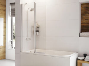 Haven 6 Inward Folding Bath Screen