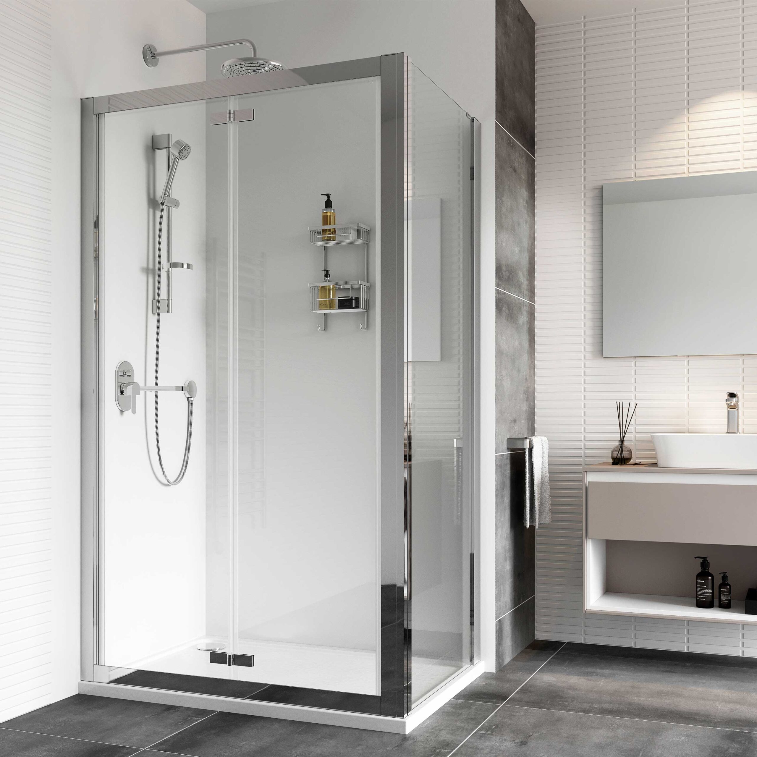Haven 8 Bi Fold Door Shower Enclosure