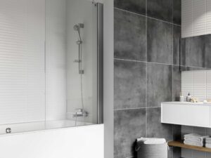 Haven 8 Fixed Bath Screen