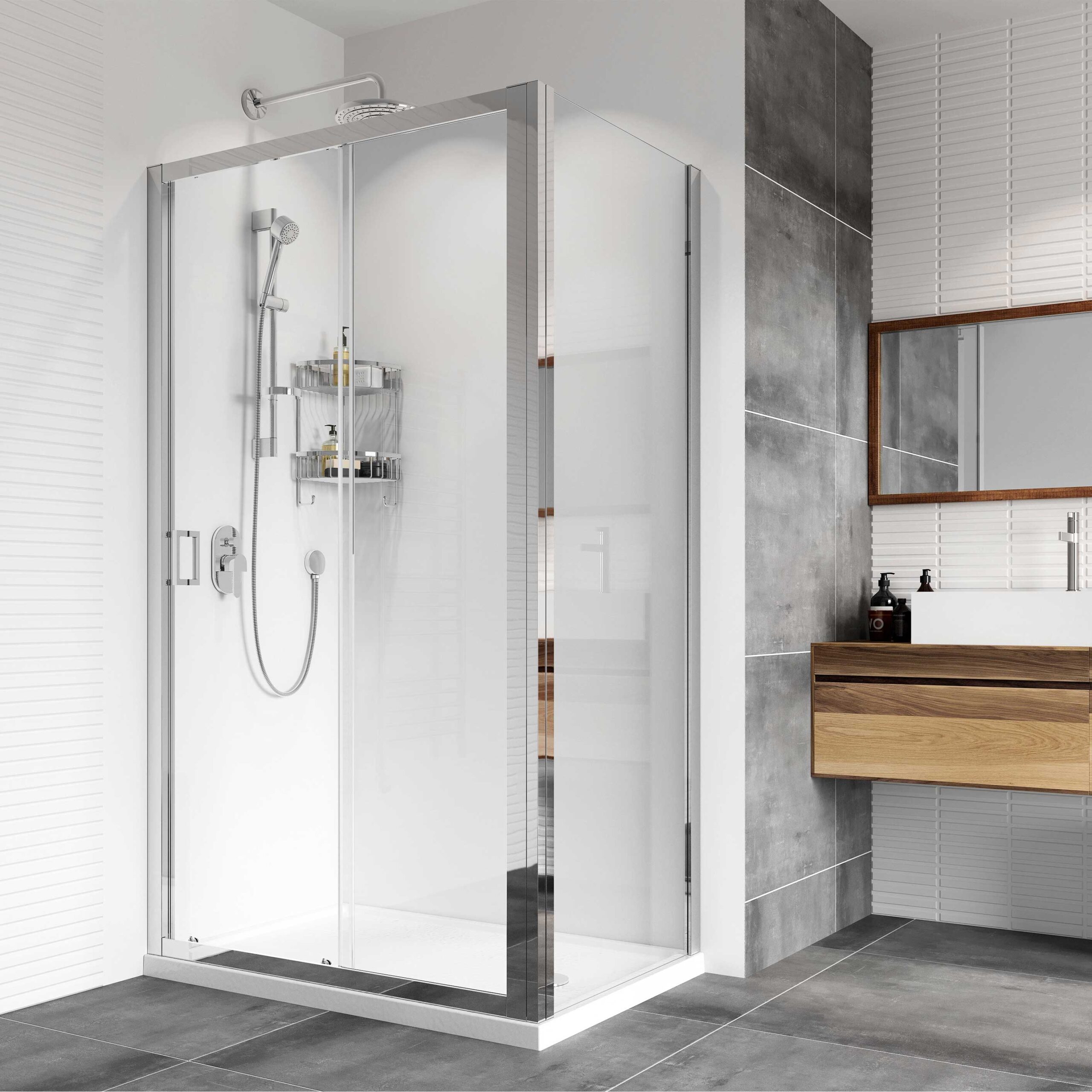 Haven 8 Sliding Door Shower Enclosure