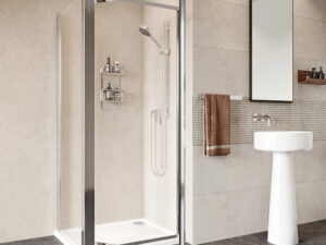 Haven Framed Pivot Door Shower Enclosure