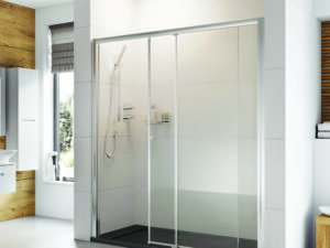 Haven Level Access Sliding Door Shower Enclosure
