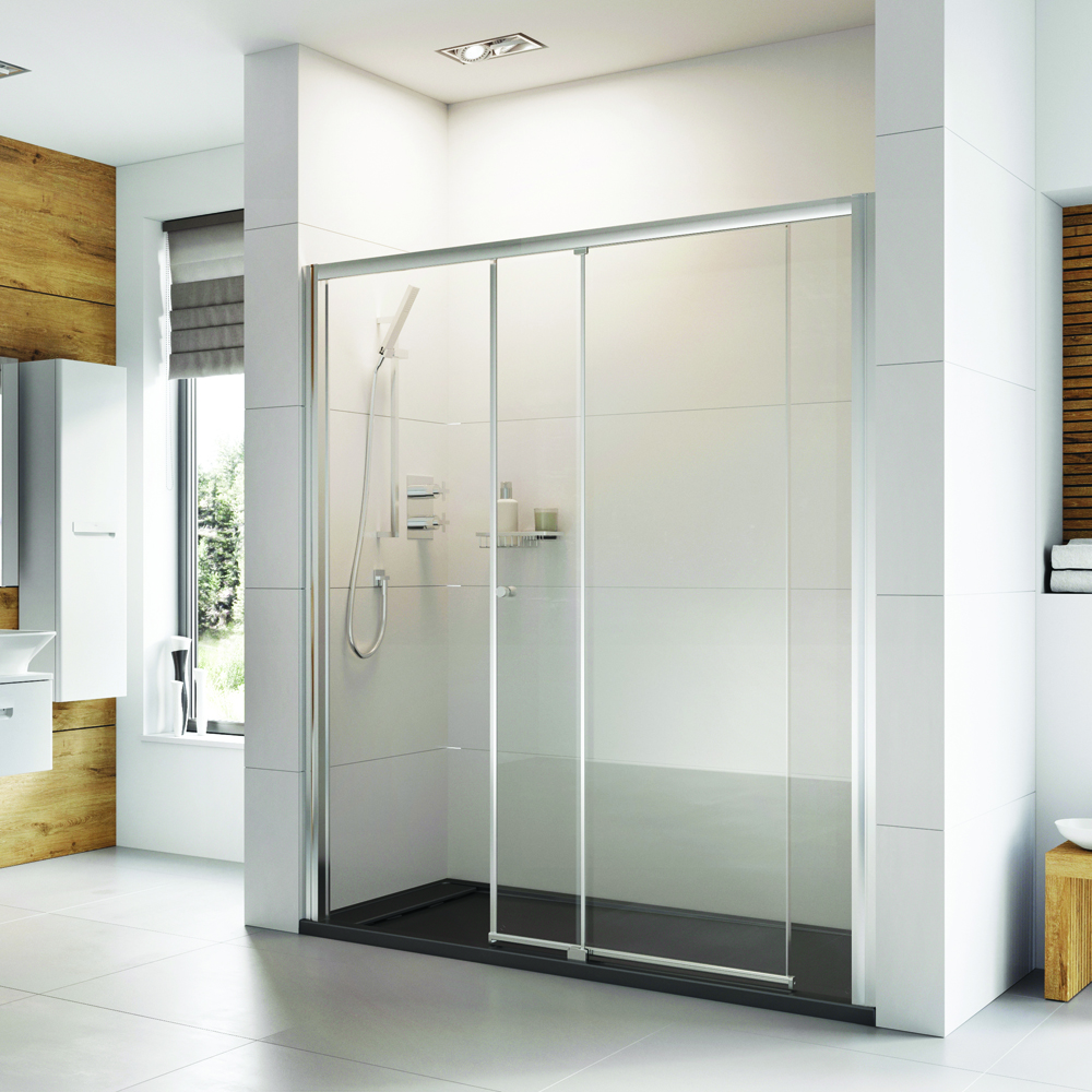 Haven Level Access Sliding Door Shower Enclosure