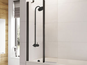 Haven6 Frame Inward Folding Bath Screen