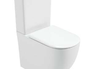 Inspire Rimless Fully Shrouded Close Coupled WC & Sequence Soft Close Seat