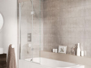 Innov8 Outward Folding Bath Screen