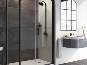 Innov8 Pivot Door With In Line Panel Shower Enclosure