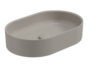 Living Oval Countertop Wash Basin & Waste City Stone