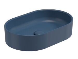 Living Oval Countertop Wash Basin & Waste Riverside