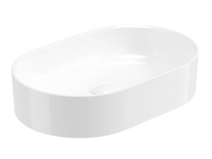 Living Oval Countertop Wash Basin & Waste