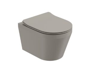 Living Wall Hung WC City Stone & Soft Close Seat
