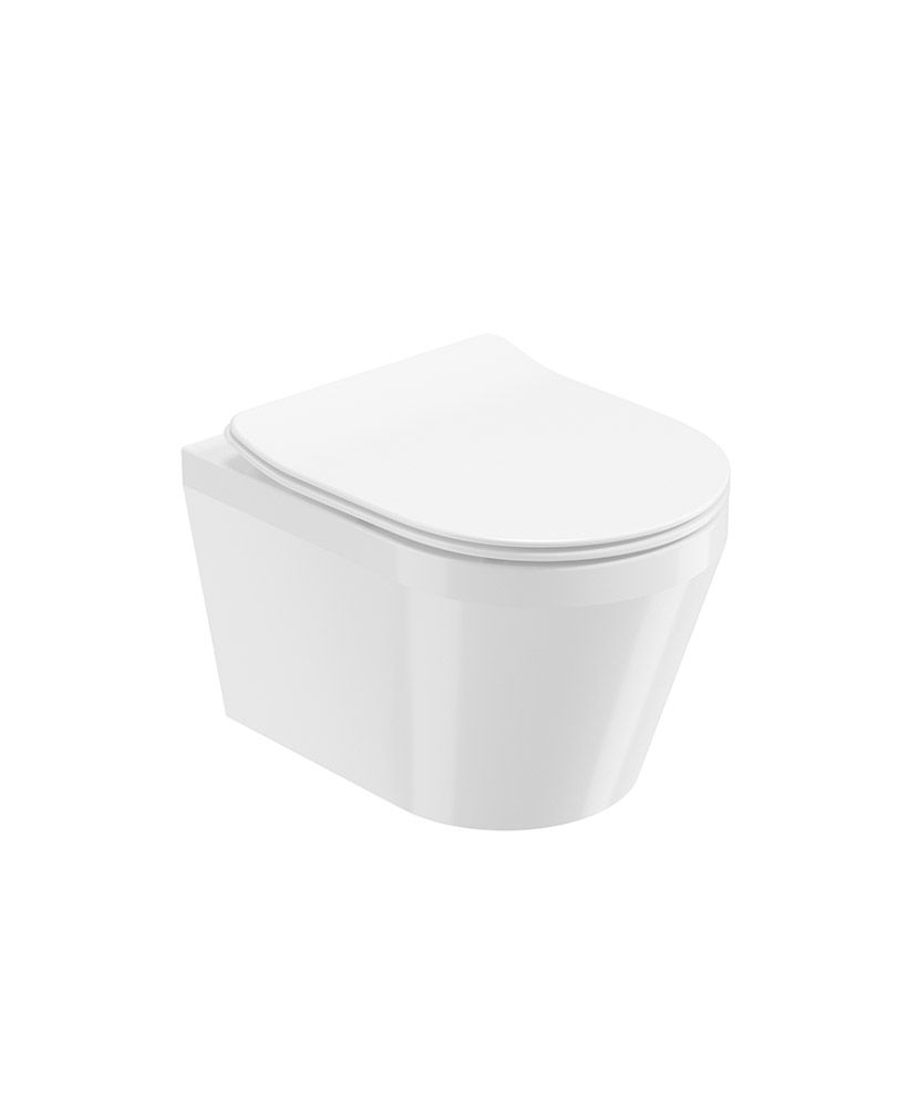 Living Wall Hung WC & Soft Close Seat