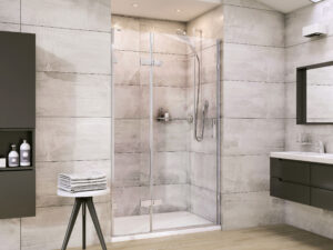 Liberty Hinged Door With Hinged In Line Panel