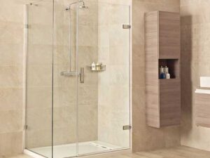 Liberty Hinged Door With One In Line Panel And Side Panel