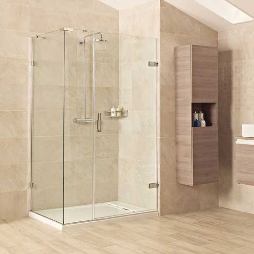 Liberty Hinged Door With One In Line Panel And Side Panel