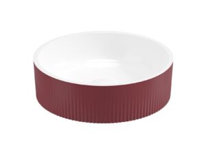 Reed Round Countertop Wash Basin Ruby Fern