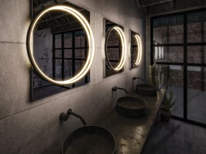 Solas Luminated Bathroom Mirror
