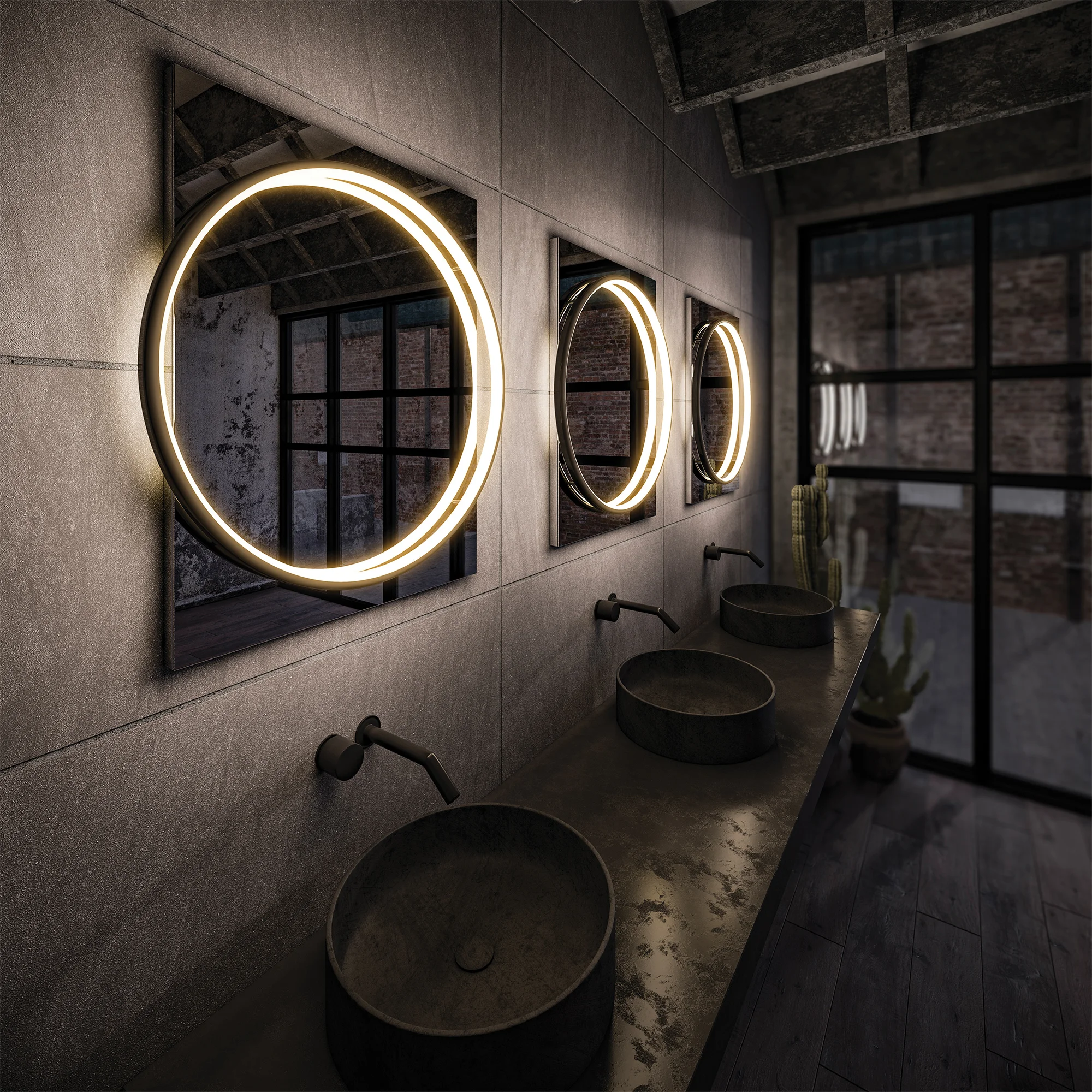 Solas Luminated Bathroom Mirror