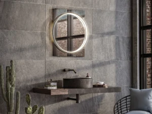 Solas Roun Illuminated Bathroom Mirror