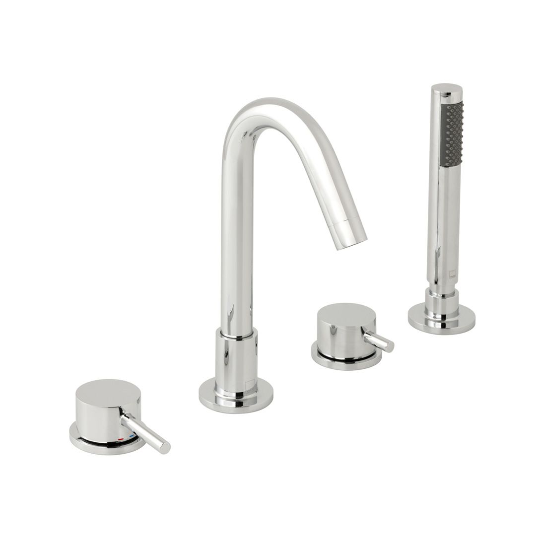 Zoo Deck Mounted Bath Shower Mixer