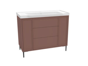 Bota Floor Standing Cabinet Earth Red