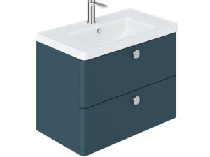 Cameo 2 Drawer Wallhung Vanity Unit In Atlantic