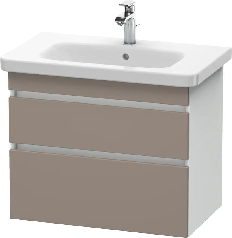 Durastyle Wallhung 2 Drawer Unit Basalt Matt