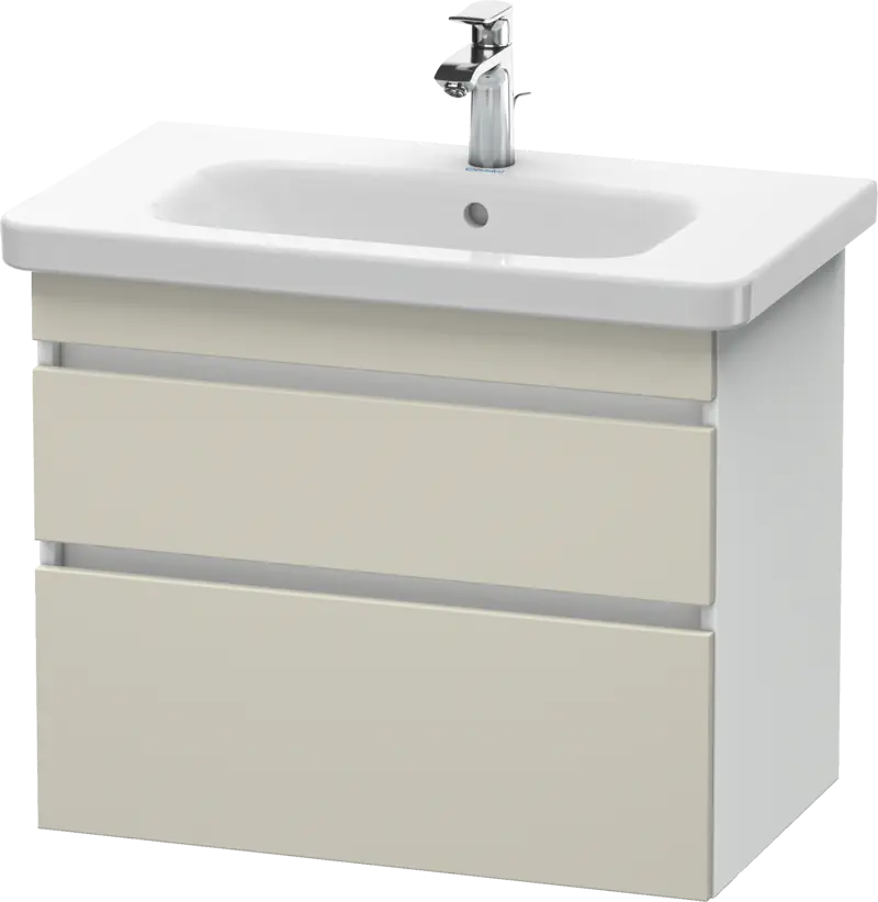 Durastyle Wallhung 2 Drawer Unit Basalt