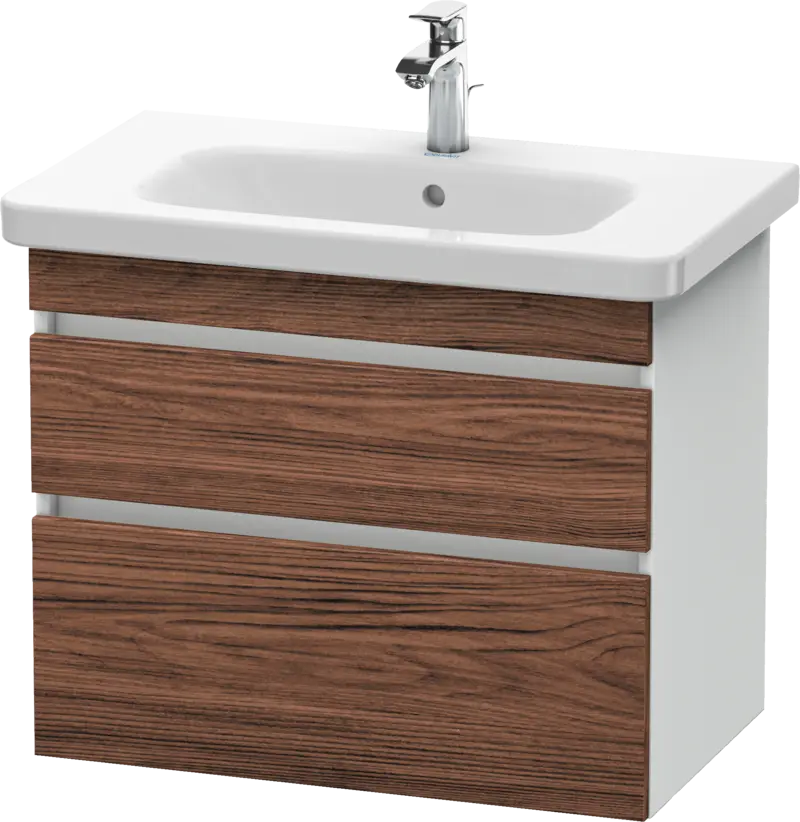 Durastyle Wallhung 2 Drawer Unit Dark Matt