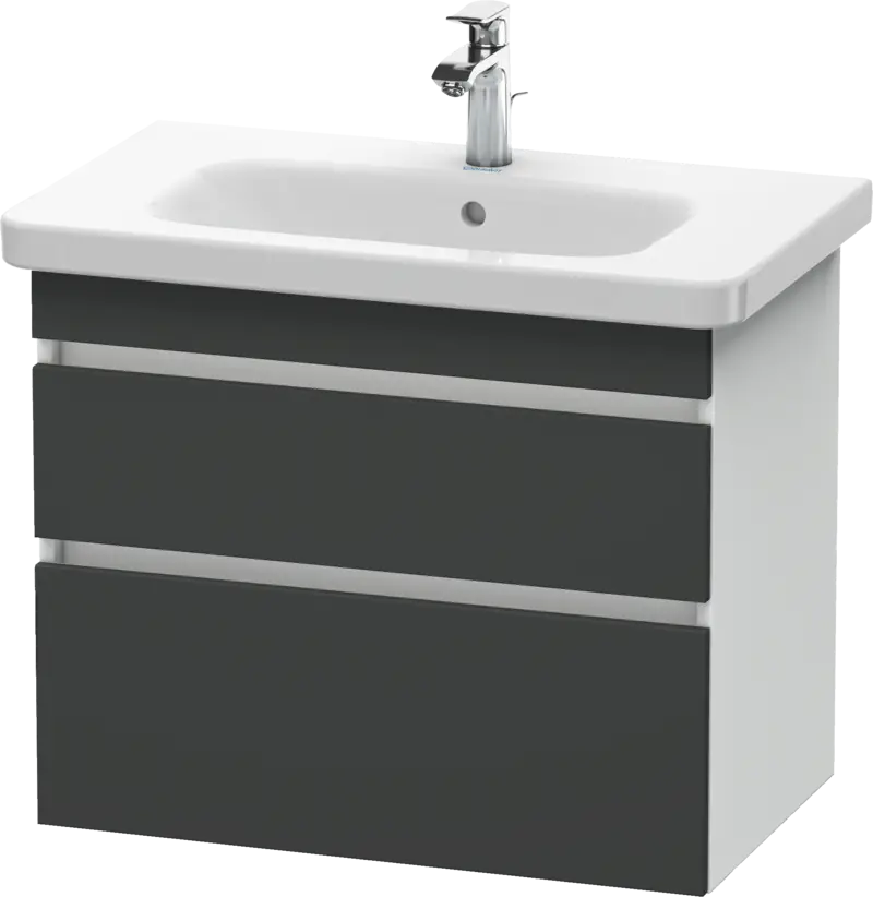 Durastyle Wallhung 2 Drawer Unit Matt