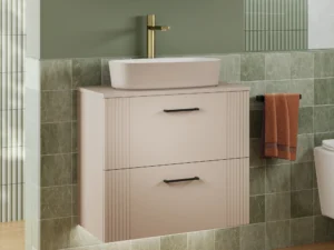 Fabrica 2 Drawer Wall Hung Unit Light