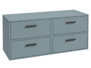 Finland 4 Drawer Countertop Unit Coral