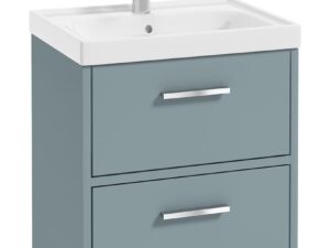 Finland Wallhung 2 Drawer Unit Coral