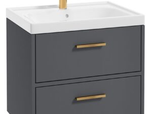 Finland Wallhung 2 Drawer Unit Sky
