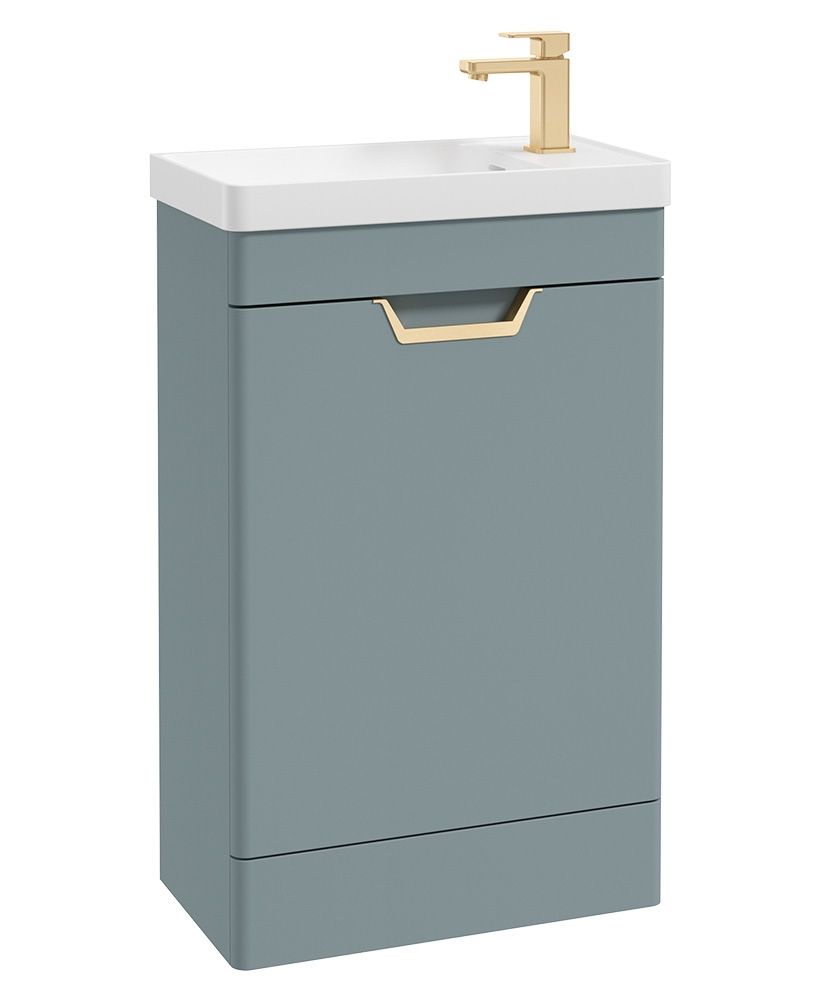 Freya 1 Drawer Floor Standing Cloakroom Unit Coral