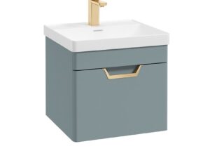 Freya 1 Drawer Wallhung Unit Coral