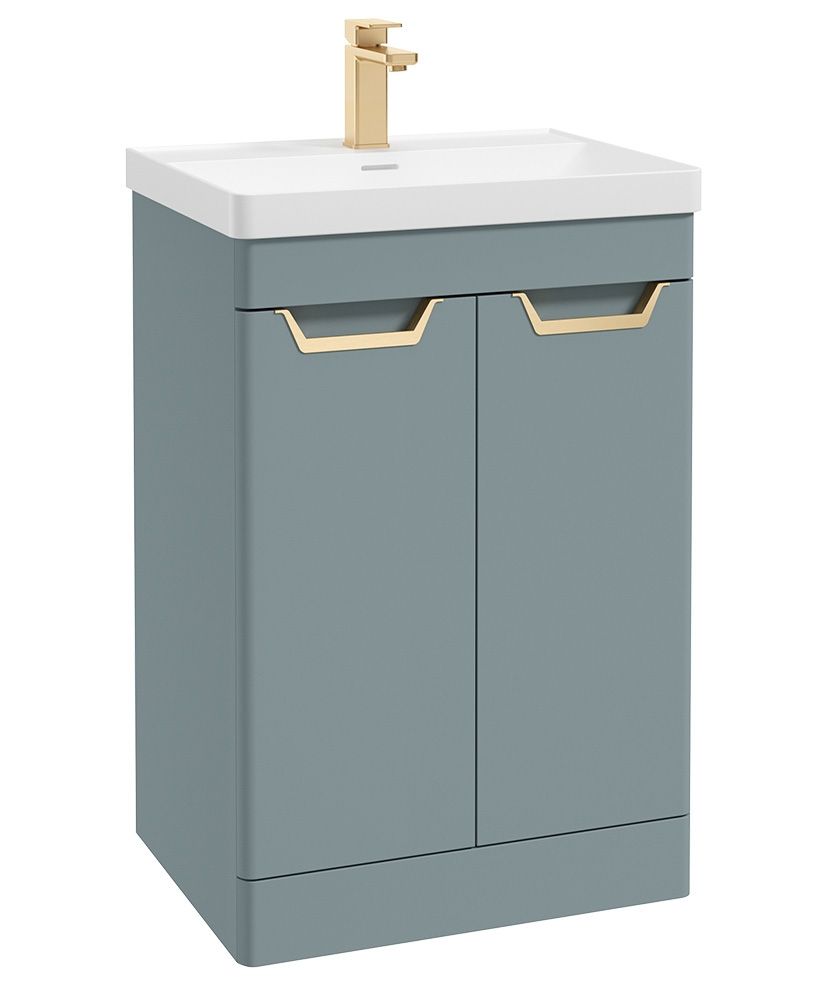Freya 2 Door Floor Standing Unit Coral