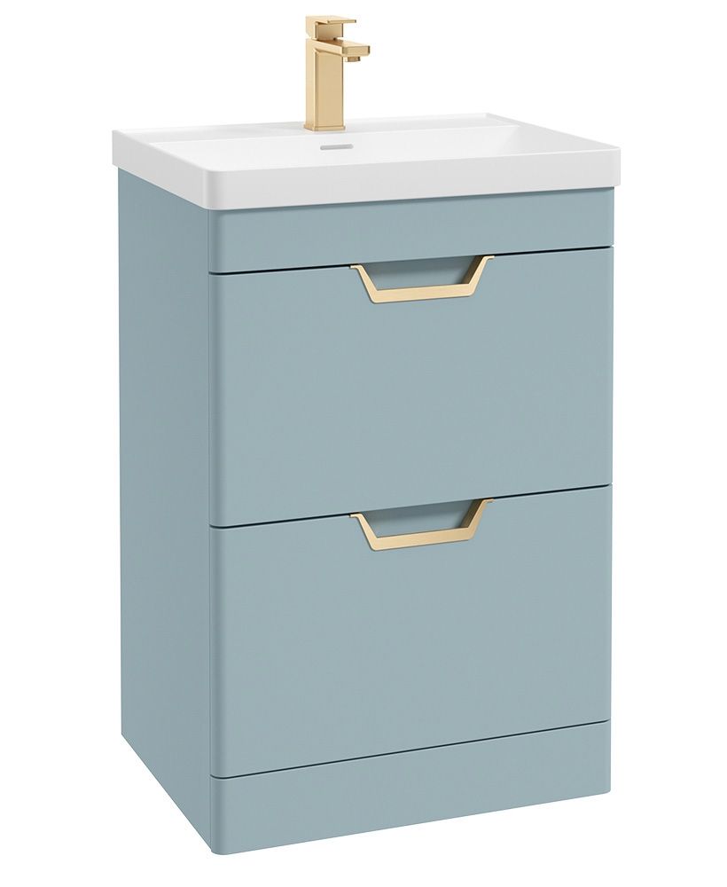 Freya 2 Drawer Floor Standing Unit Morning