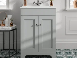 Kingsbury Floor Standing 2 Door Unit Dove