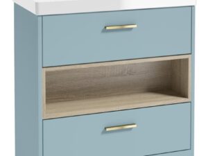 Malmo Floor Standing 2 Drawer Unit Morning