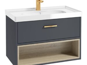 Malmo Single Drawer Vanity Unit Night