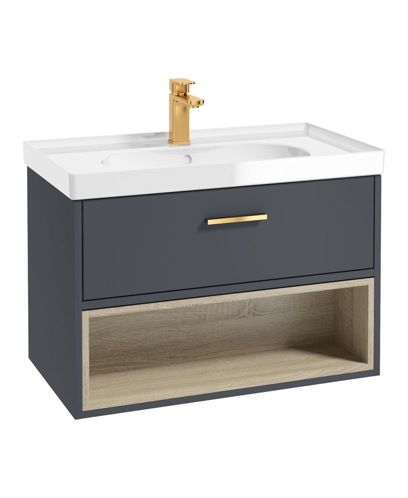 Malmo Single Drawer Vanity Unit Night