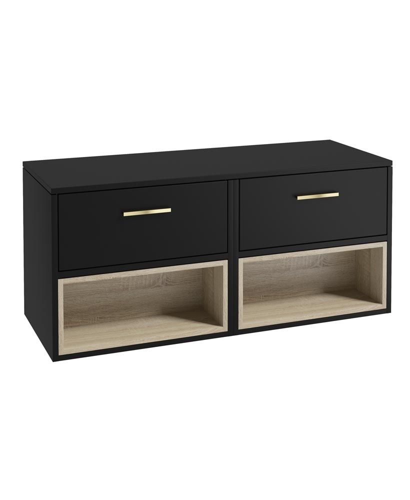 Malmo Wallhung Double Drawer Vanity Unit