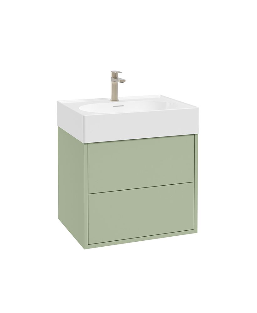 Pulse 2 Drawer Wallhung Vanity Unit Parkland